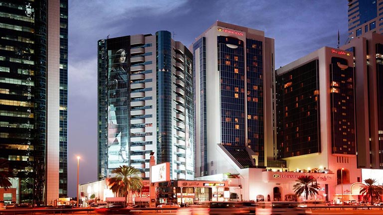 هتل کراون پلازا شیخ زائد دبی