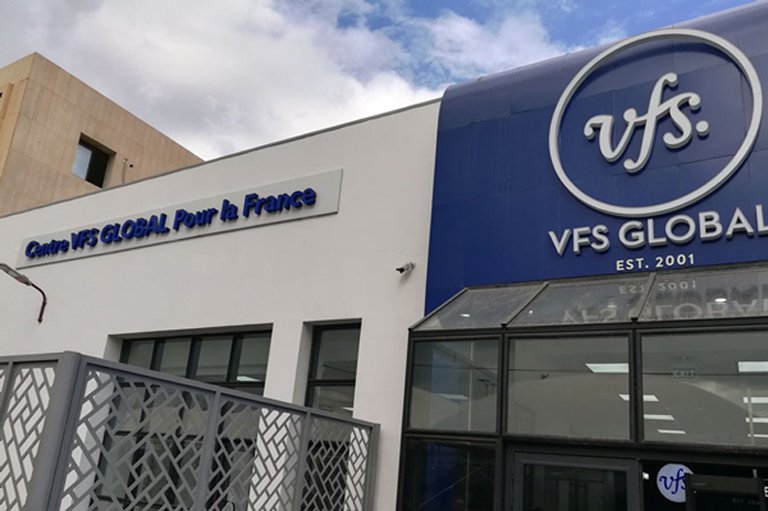 آدرس دفاتر VFS